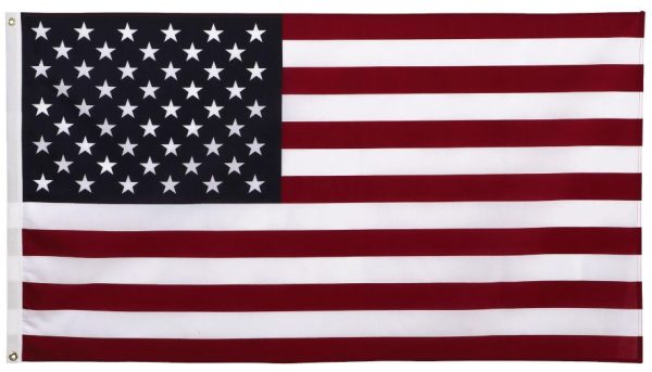 3x5 American Flag Poly Cotton