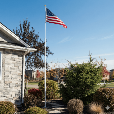 Superior One Telescoping Flagpoles TP