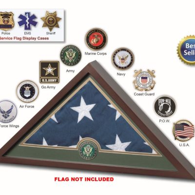 Burial Flag Display Case Made In USA
