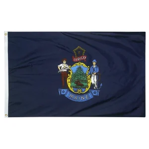 Maine State Flag