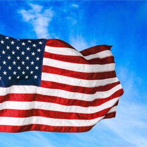 American Flag 5x9.5 2ply Poly
