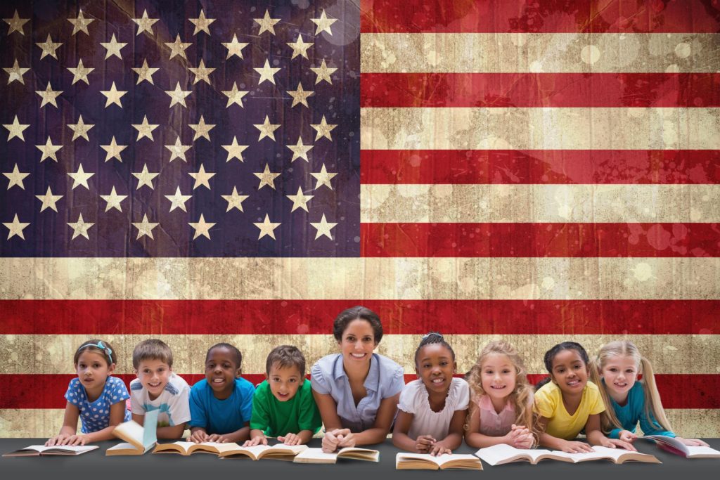 American Flag at Schools