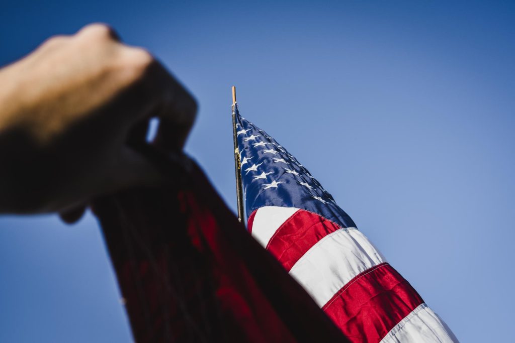 Photographing the American Flag
