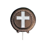Memorial Markers with Military, Past War, and Civilian Medallions - Image 13