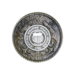 Memorial Markers with Military, Past War, and Civilian Medallions - Image 14