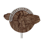 Memorial Markers with Military, Past War, and Civilian Medallions - Image 5