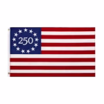 250th Betsy Ross Digitally Printed Nylon
